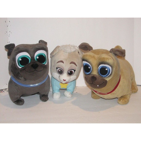 Disney Junior Puppy Dog Pals Plush Bingo, Rolly & Kaia Stuffed Toys - Picture 1 of 7